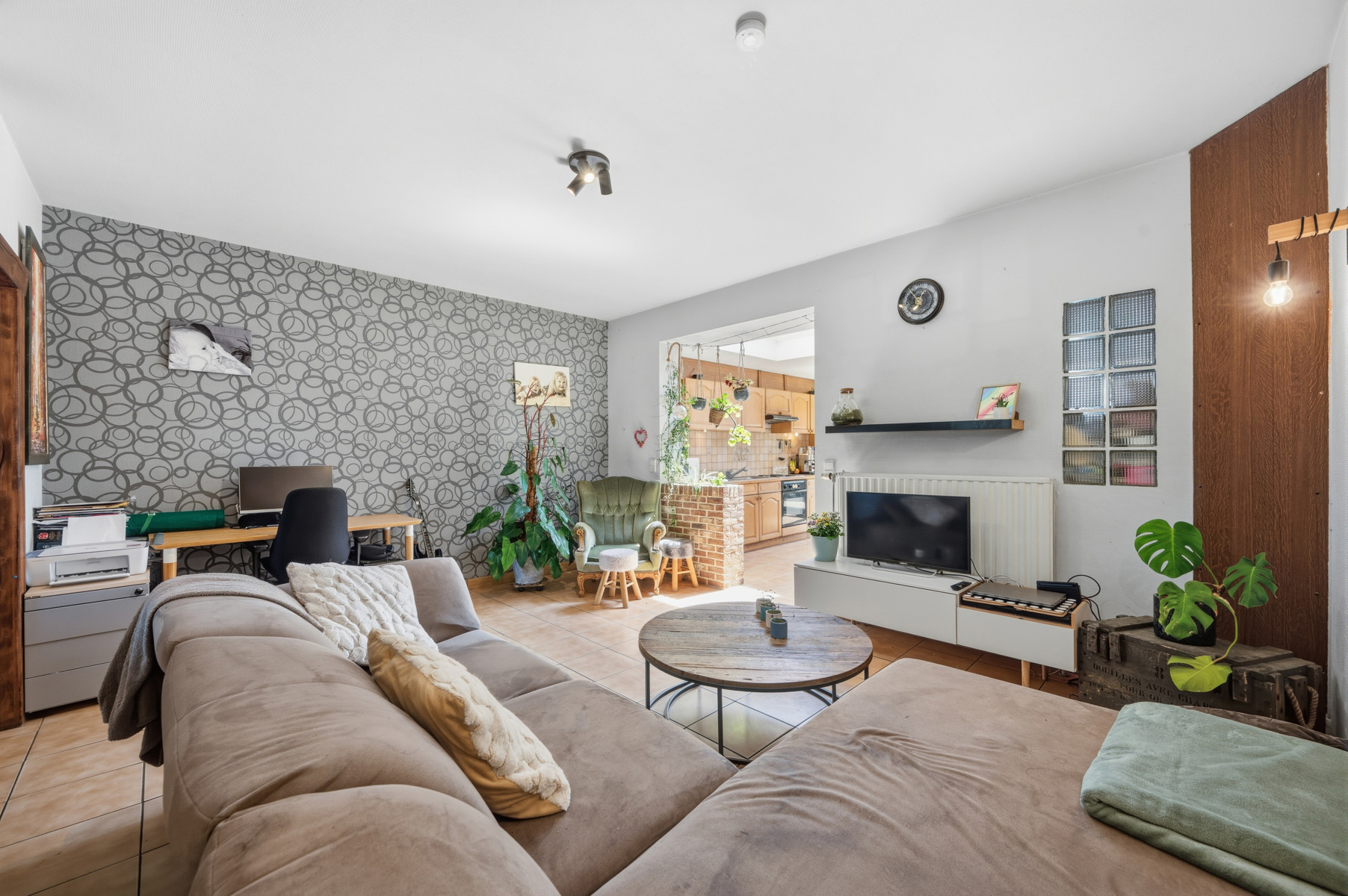 Ruime rijwoning met diepe tuin centraal in Kampenhout - foto 5