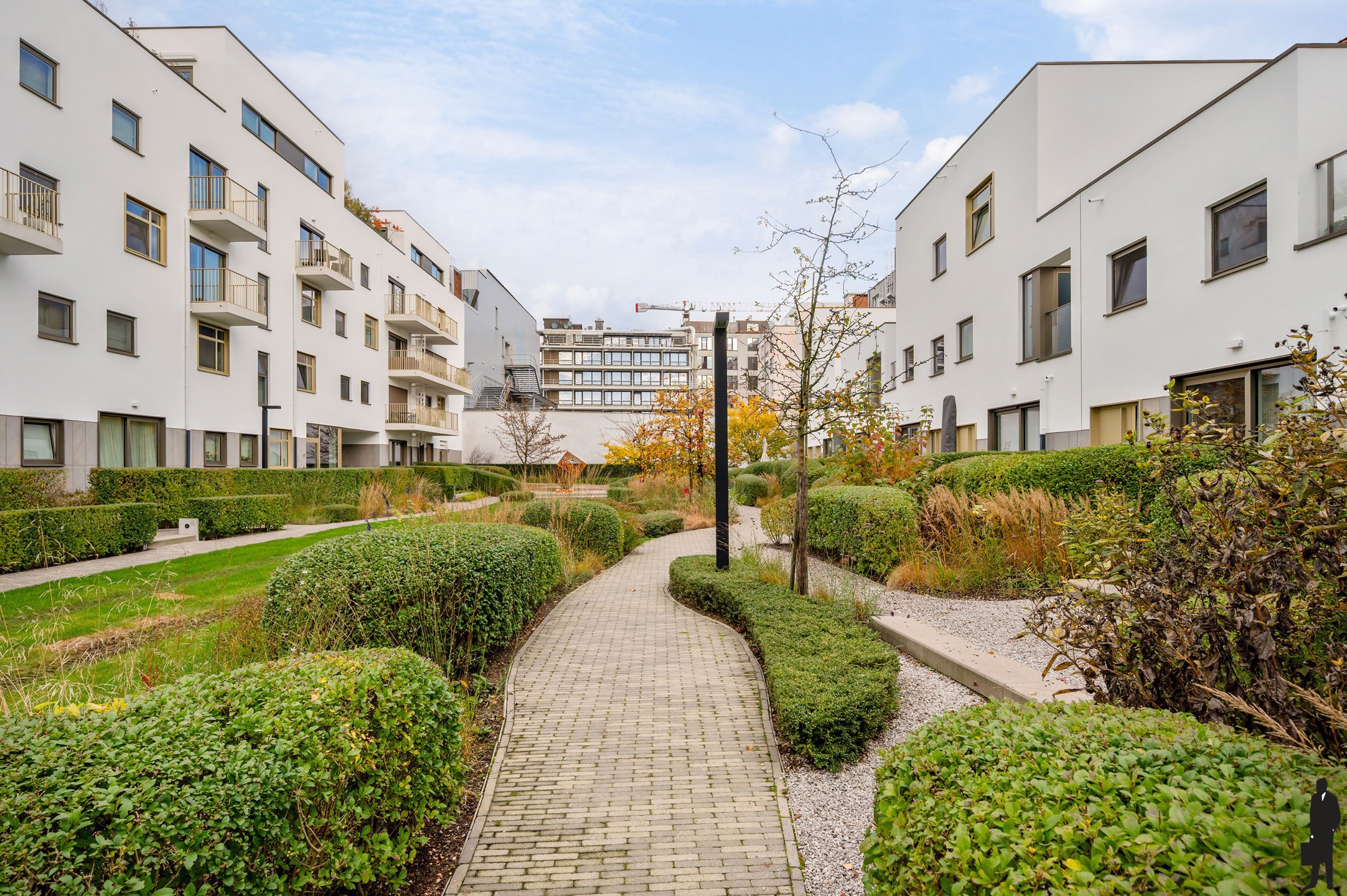 Licht 2-slpk appartement met 2 terrassen in Residentie Leopold - foto 2