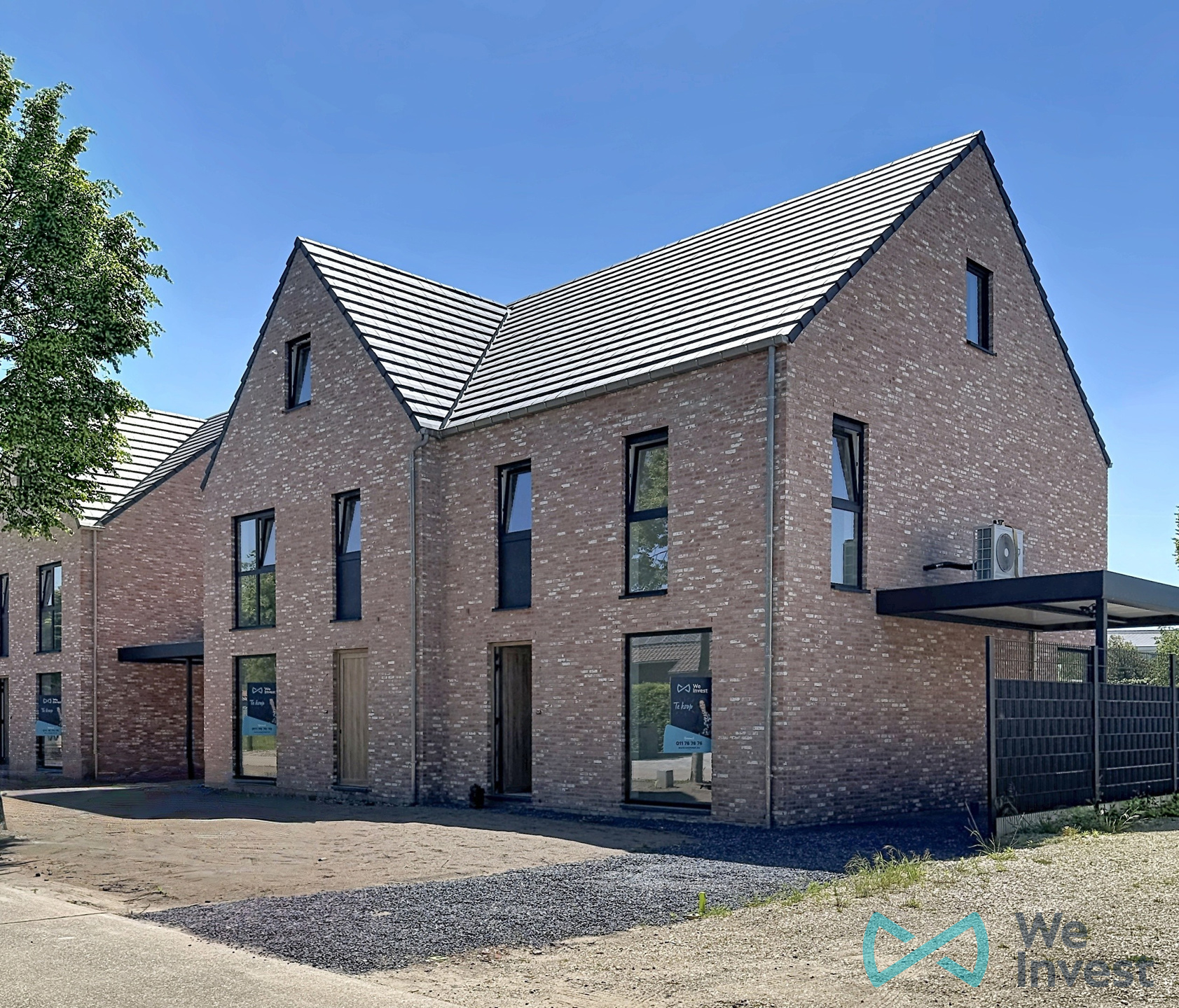 Nieuwbouwwoning met 4 slaapkamers, carport en tuin - foto 1