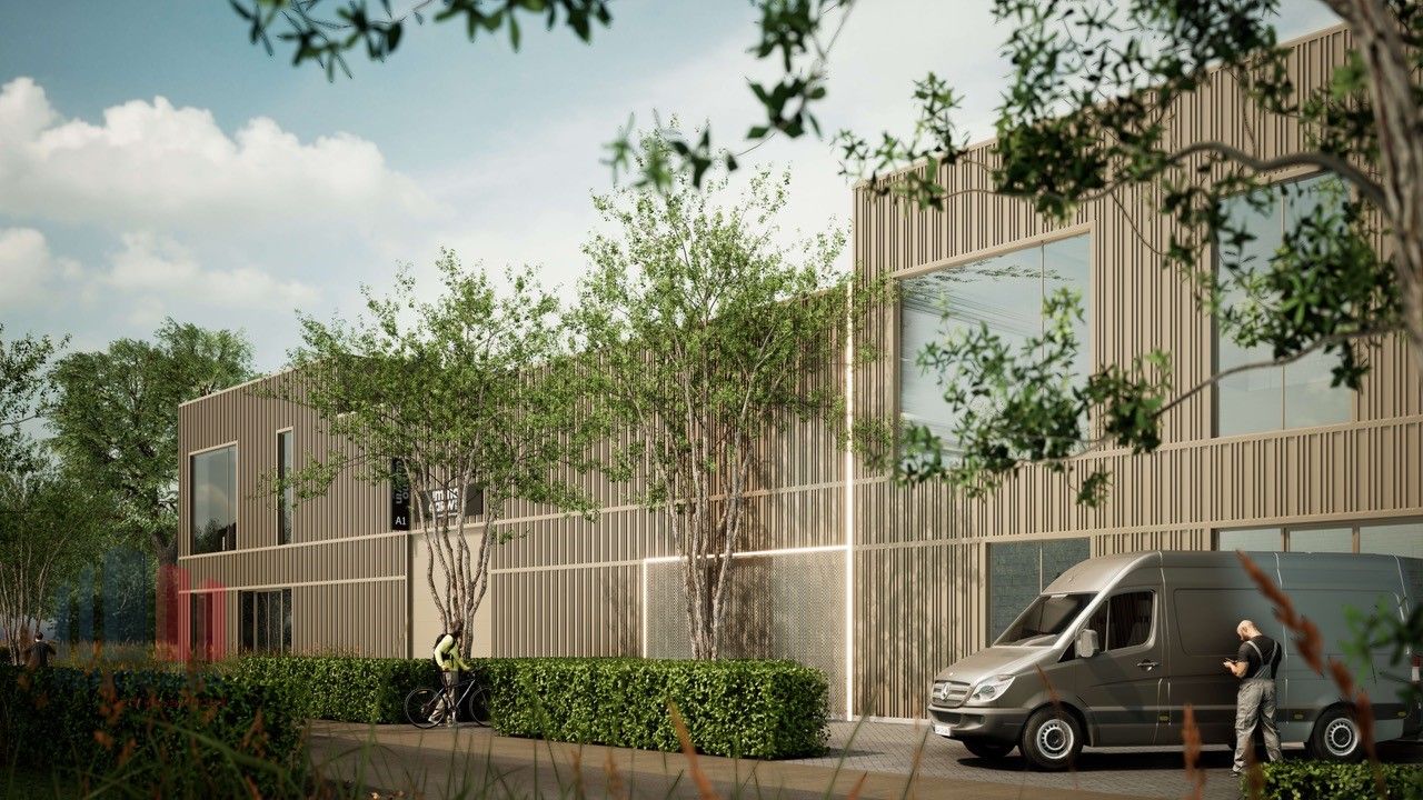 NIEUWBOUW KMO-UNIT VAN 1.248 m² NABIJ DE E313 - foto 1