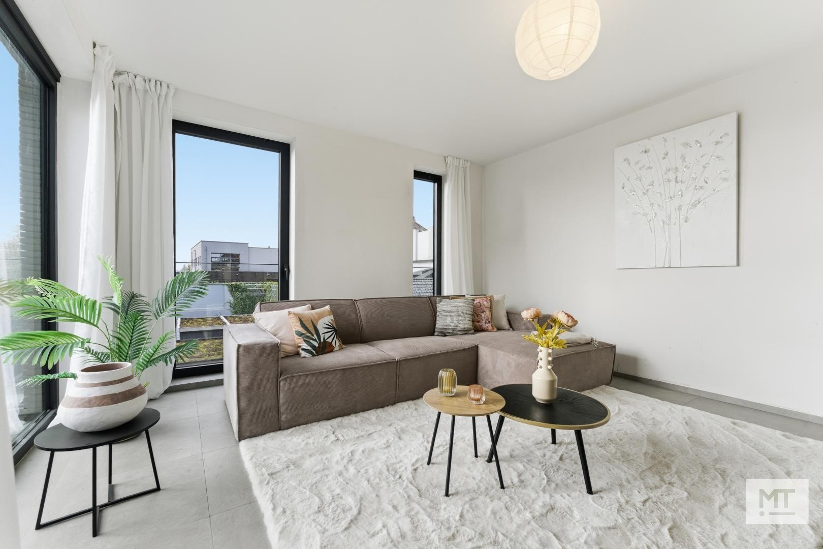 Duplex-appartement met 2 slaapkamers en Zuidgericht terras te koop in de dorpskern van Beselare - foto 5