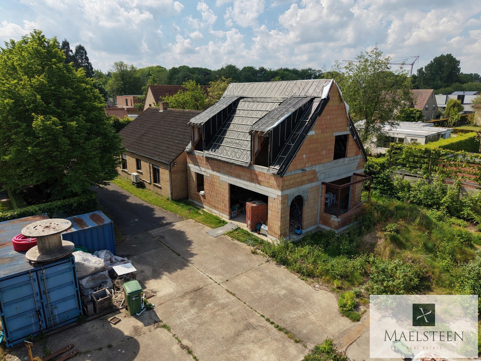 Terrein van 2.168 m² met vergund plan te Sint-Andries - foto 3