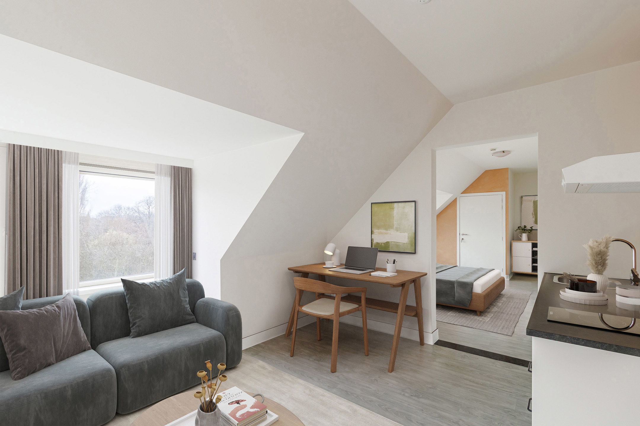 Gerenoveerde  Studentenkamers &amp; studio’s - foto 1