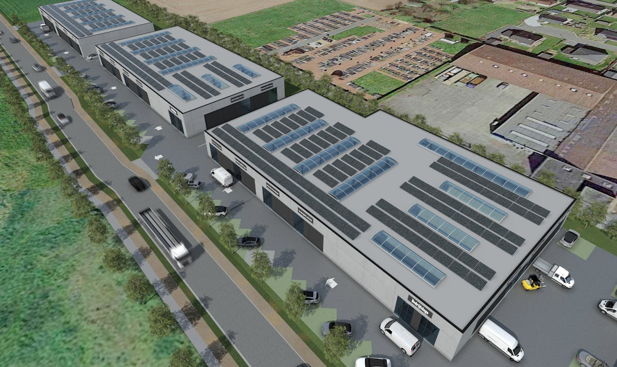 Nouvelle construction d'unités pour PME à Dentergem - photo 5