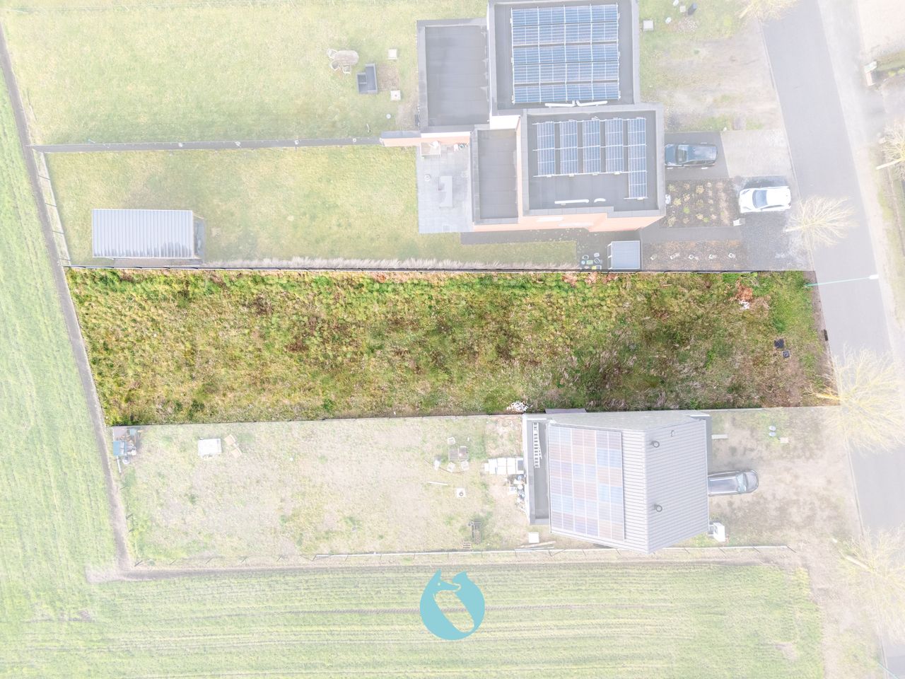 Bouwgrond van 571 m² met te realiseren halfopen bebouwing - foto 2