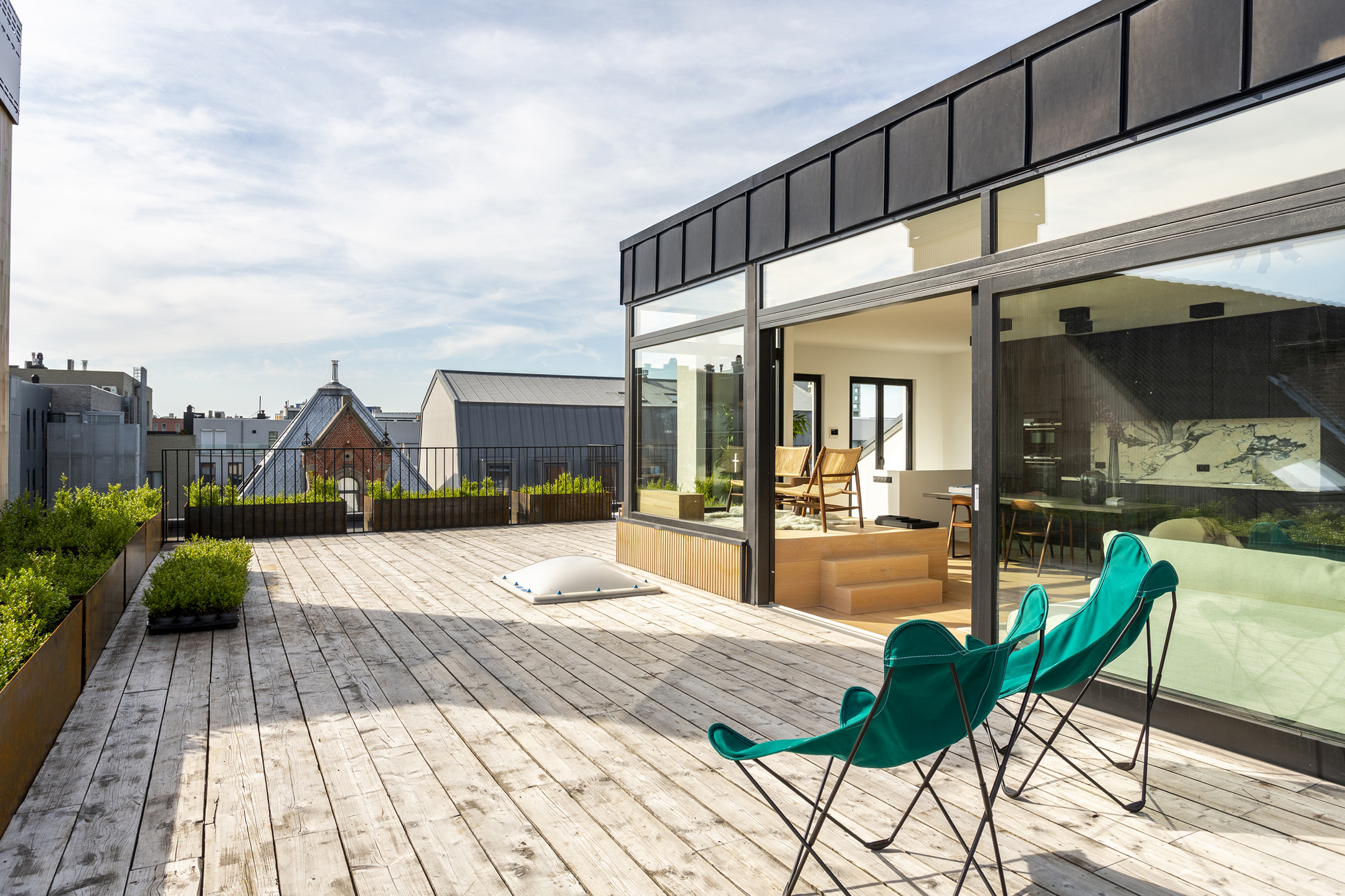 Duplex appartement met ca 100 m² terras - foto 2