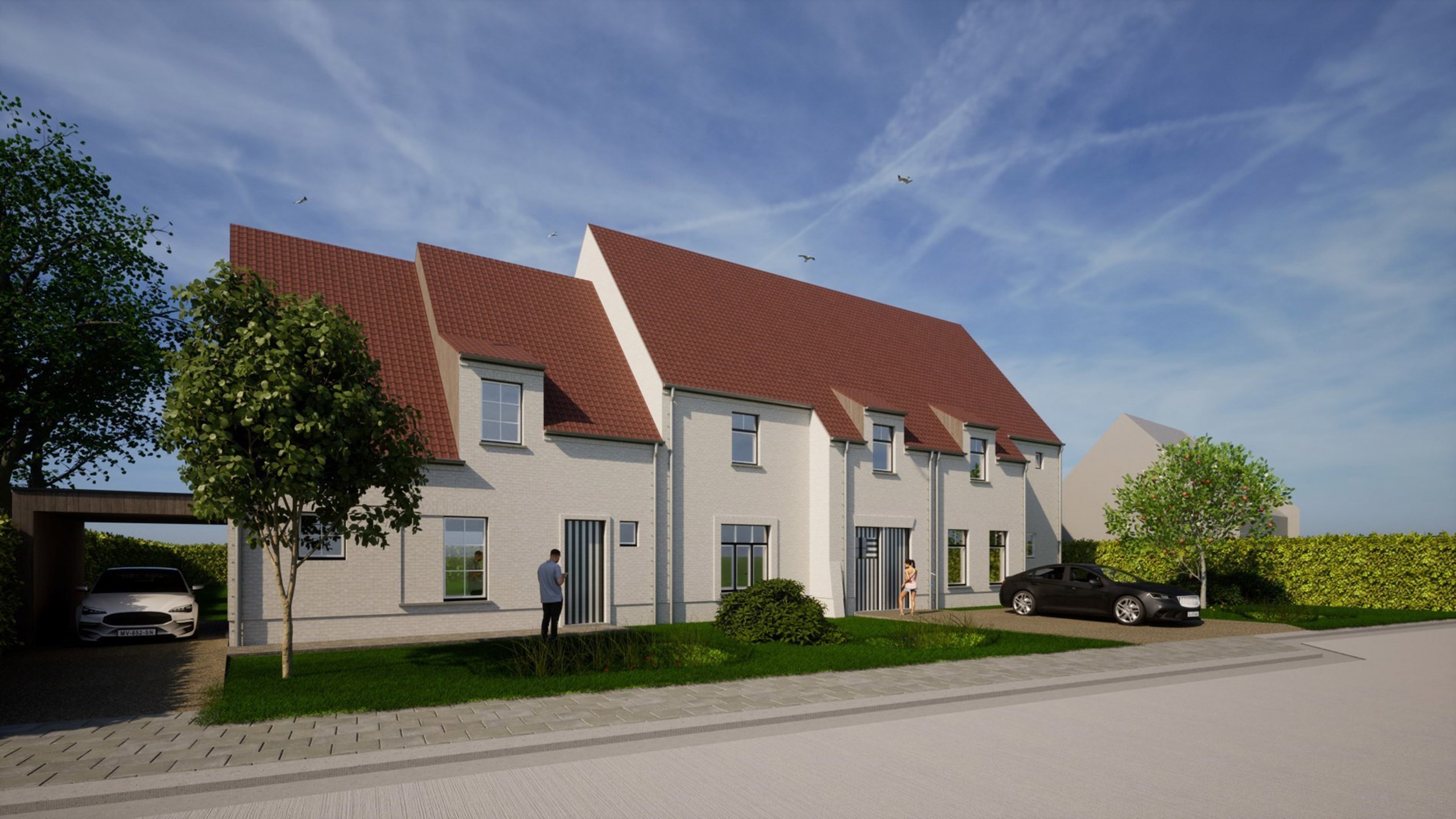 Landelijke nieuwbouwwoning in Jan Breidelstraat in Oostkamp - foto 4