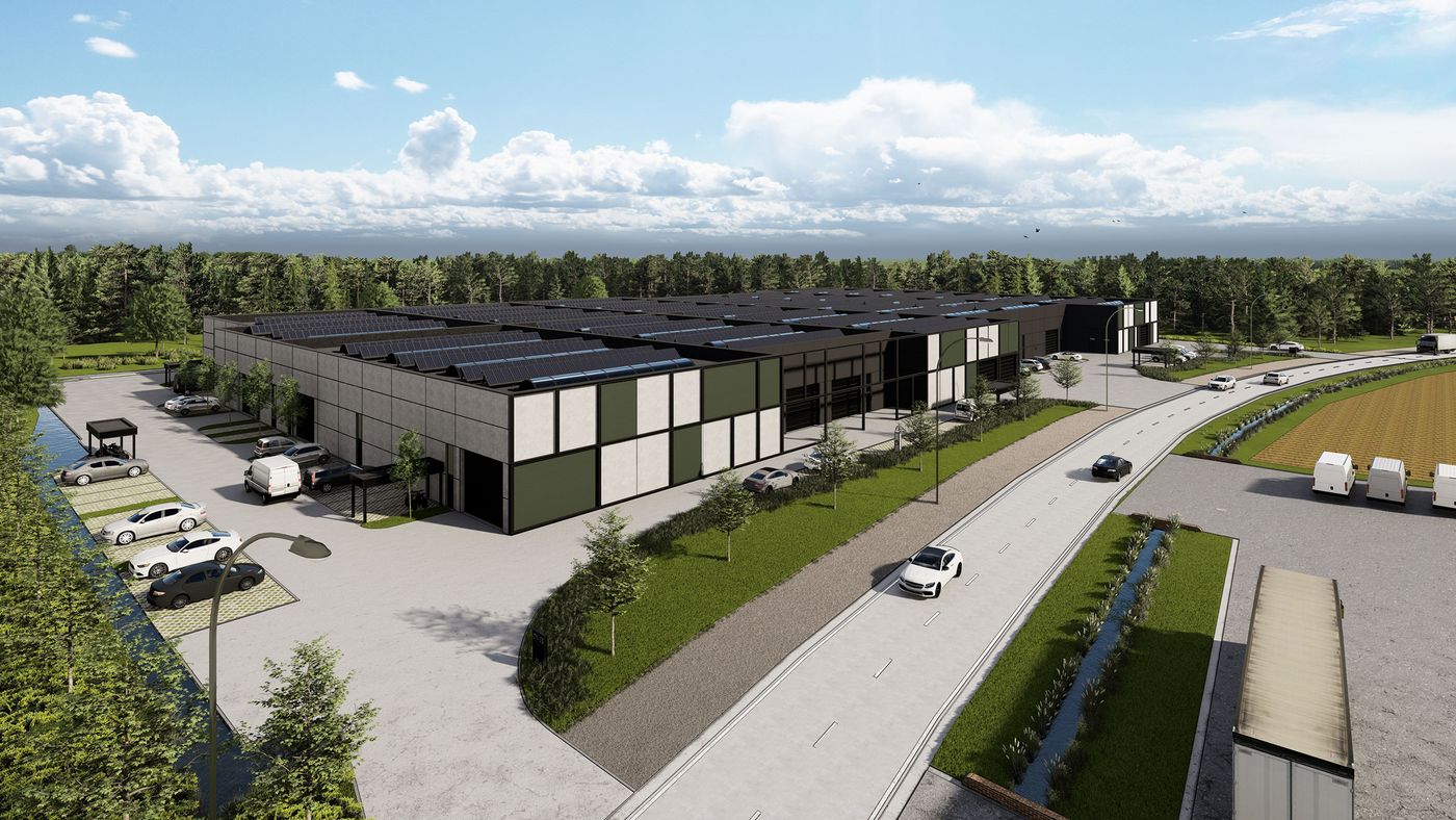 Nieuwbouw KMO-unit van 574 m² in de industriezone te Deinze - photo 2