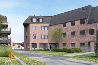 Dit appartement van maar liefst 110 m² en twee slaapkamers, is gelegen op de eerste verdieping. Voorzien van een gezellig, overdekt terras van 11...