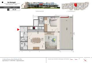 Dit appartement op de tweede verdieping biedt 62,79m² bewoonbare oppervlakte en een terras van 19,72m². Daarnaast kan er nog een garage of standplaats optioneel aangekocht worden.<br />Welkom bij 'Serengeti', waar modern wonen en natuur harmonieus samenkomen. Dit spraakmakende nieuwbouwproject belooft een oase van rust te bieden, omgeven door weelderig groen en doordrenkt met kwaliteit en duurzaamheid.<br />Met maar liefst 49 unieke appartementen en garages, variërend van knusse één-slaapkamer appartementen tot royale drie-slaapkamer pareltjes, biedt 'Serengeti' voor elk wat wils. Elk appartement is doordrenkt met luxe, voorzien van een ruim terras waarop je kunt genieten van de sereniteit van de omgeving.<br />Wat 'Serengeti' echt bijzonder maakt, is onze toewijding aan energiezuinigheid en duurzaamheid. Onze innovatieve warmtepompinstallatie is slechts een voorbeeld van onze toewijding aan milieuvriendelijk wonen. We hebben gekozen voor hoogwaardige materialen die niet alleen de esthetiek, maar ook de levensduur van onze appartementen garanderen.<br />Gelegen op een steenworp afstand van de bruisende markt en de historische Menenpoort, combineert 'Serengeti' het beste van twee werelden: rustige afzondering en het levendige hart van de stad. Of je nu op zoek bent naar een eigen plekje om te settelen of een verstandige investering voor de toekomst wilt maken, onze appartementen bieden de perfecte oplossing.<br />Stap binnen bij 'Serengeti' en ontdek een nieuwe dimensie van hedendaags wonen - waar kwaliteit, duurzaamheid en comfort samenkomen om een leven vol harmonie te creëren. Welkom thuis!