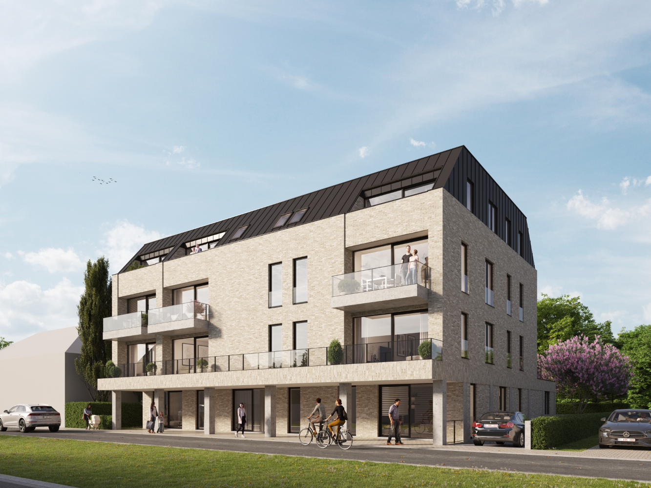 Zeer ruim woonappartement op de eerste verdieping - foto 2