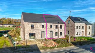 Elke zondag welkom op ons kantoor van 10u-12u voor meer info over de nieuwbouwprojecten!Landelijke nieuwbouwwoning in ruwbouw-winddichtstaat met 4 à...