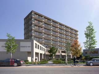 Stijlvolle nieuwbouwontwikkeling te koop, bestaande uit een opslagruimte gecombineerd met kantoorruimte met een totale oppervlakte van 314 m². Deze unieke ontwikkeling is gelegen vlakbij het UZ Gent en op slechts 1 min van het knooppunt E17-E40. Daarnaast zorgt een nabijgelegen bushalte voor uitstekende verbindingen met het openbaar vervoer richting centrum Gent.<br /><br />De opslagruimte van 215 m² is voorzien met een automatische sectionale poort, een polybetonvloer en een vrije hoogte van 3,4 tot 6,3 meter. De lichtrijke kantoren van 99 m² bevinden zich op het verdiep en kijken uit op een sfeervolle groenzone. Deze multifunctionele ruimtes zijn ideaal voor kantoorfunctie gecombineerd met opslag. Tevens is er de mogelijkheid om een parkeerplaats aan te kopen.<br /><br />Interesse? Neem vandaag nog contact met ons op voor meer informatie of een vrijblijvend plaatsbezoek. Bel PANORAMA B2B GENT KANTOREN op 0477 44 39 30.