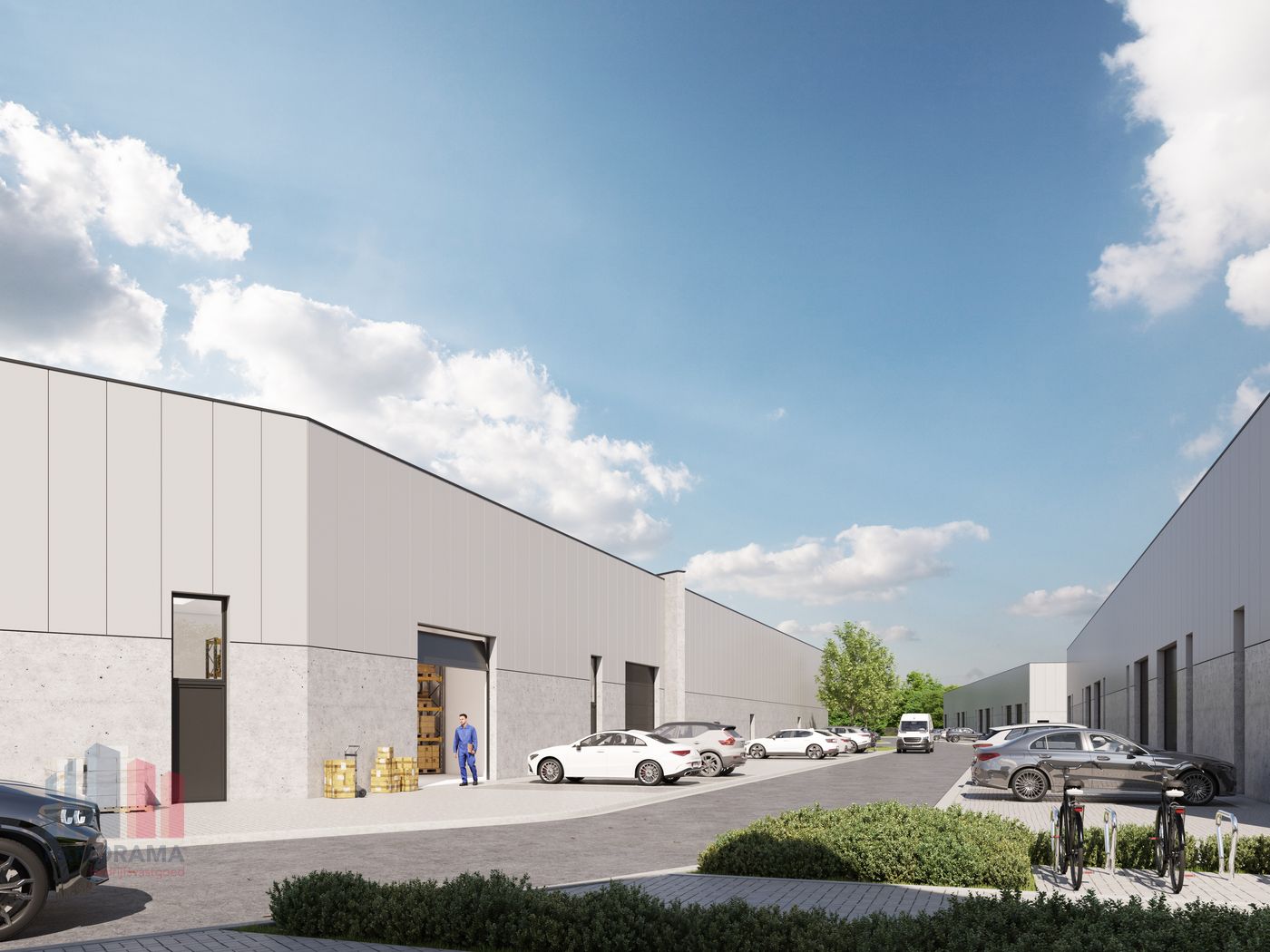 Unité PME nouvellement construite de 270 m² près de l'autoroute E429 - photo 4