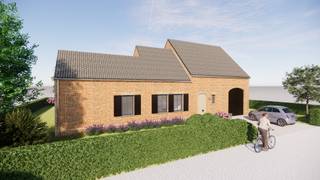 Discover this modern detached new-build home under construction, located at Steenweg 106 in Asper. This spacious home offers everything for comfortable living.<br /><br />On the ground floor you will find an entrance hall, separate toilet, sitting and dining area with open kitchen, a bedroom with dressing room, a bathroom, and an indoor garage with laundry room. On the first floor there are 2 bedrooms, a second bathroom, a separate toilet, a technical room, and an attic storage room.<br /><br />The home can be purchased as a shell, wind and watertight or fully finished turnkey, according to your wishes and budget.<br /><br />Contact us today for more information or a visit on site!