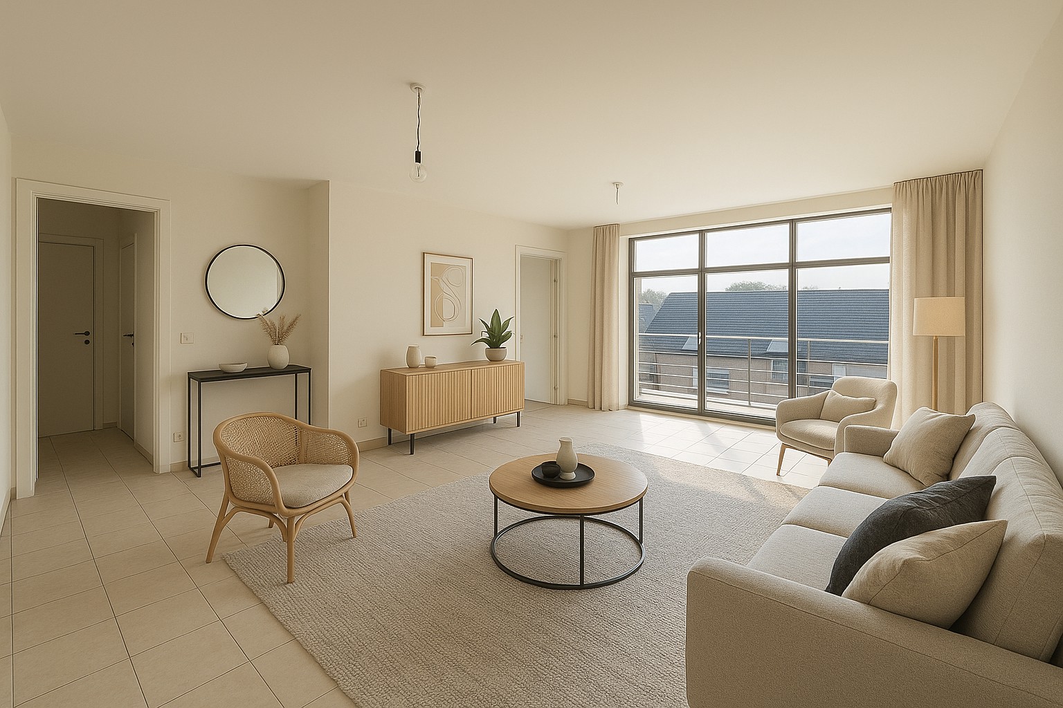 Ruim appartement (102 m²) met 2 slaapkamers en garage - foto 3