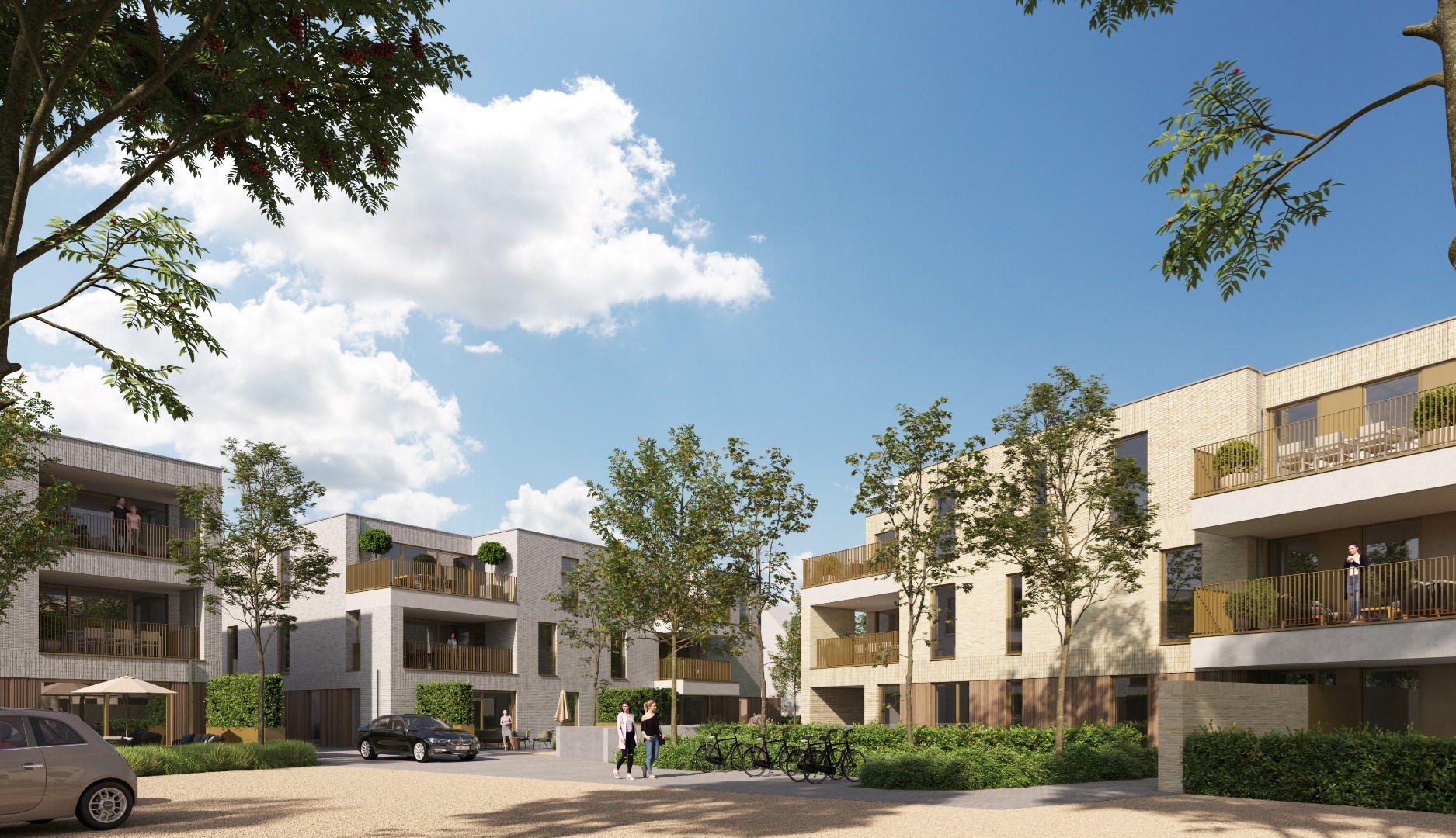 Nieuwbouwappartement met terras - foto 1