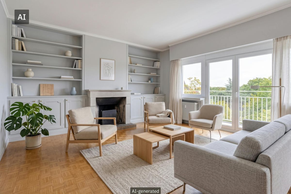 Ruim appartement met 3 slaapkamers te koop in Sint-Denijs-Westrem - foto 2