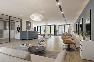 Espace commercial à louer d'une superficie de 166 m2 situé à Haren en région bruxelloise (à un jet de pierre de Diegem) et à proximité de l'OTAN,...