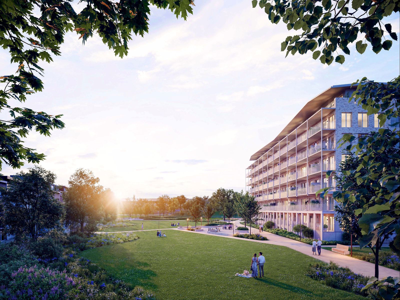 Penthouse met 3 slaapkamers en uitzicht op groen - foto 1