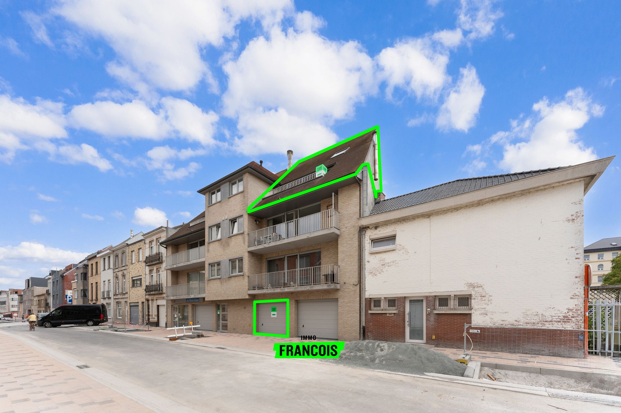 Ruim duplexappartement met twee terrassen op topligging in Blankenberge - foto 2