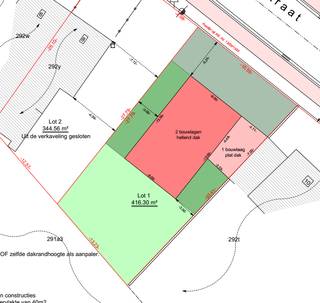 Nabij het centrum van Kalfort, vindt u dit mooi perceel bouwgrond voor het realiseren van een open bebouwing. Het perceel heeft een oppervlakte...