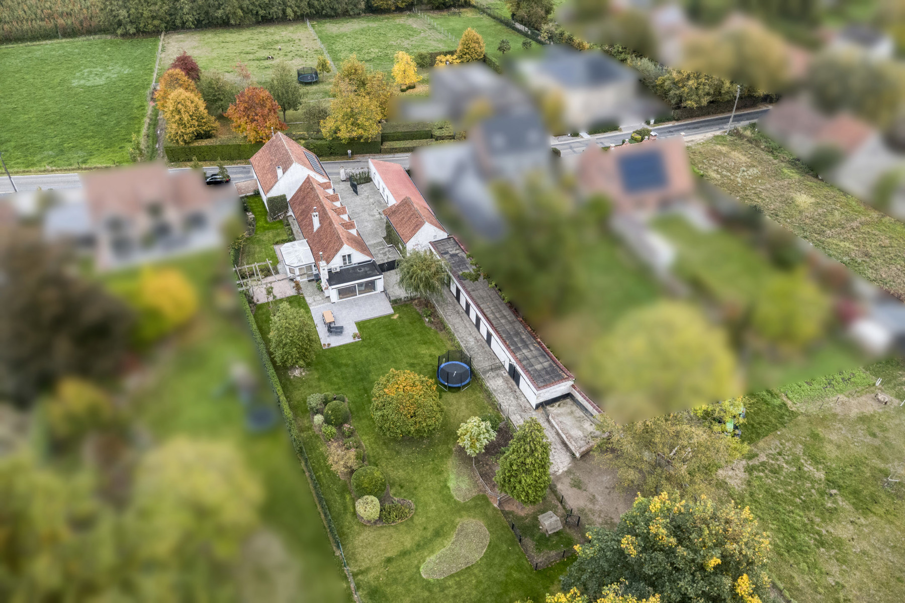 Gerenoveerde hoeve met bijgebouwen en 8 stallen. - foto 2