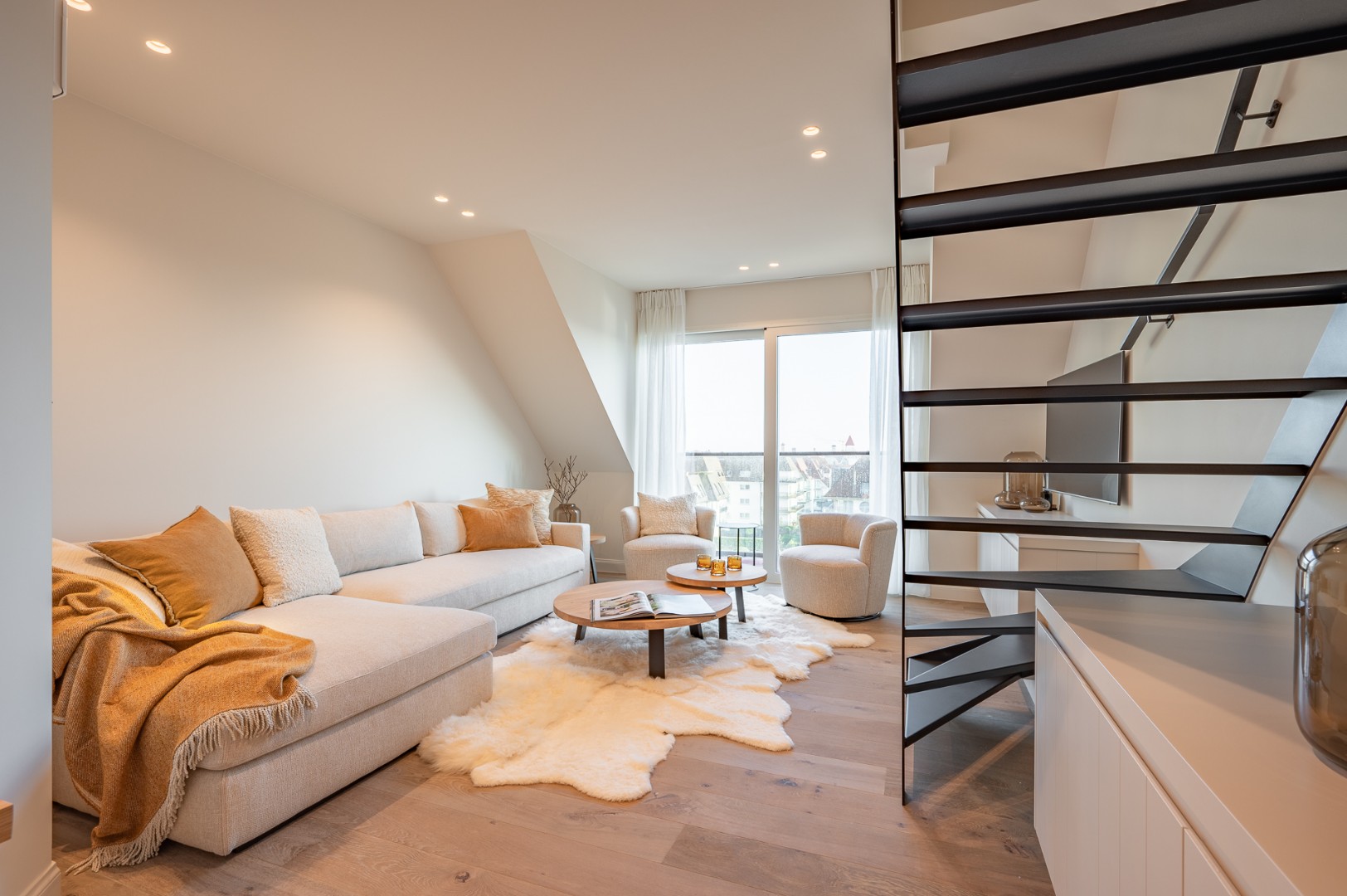 Nieuwbouw duplex-appartement met spectaculair open zicht en mooi zeezicht - foto 2