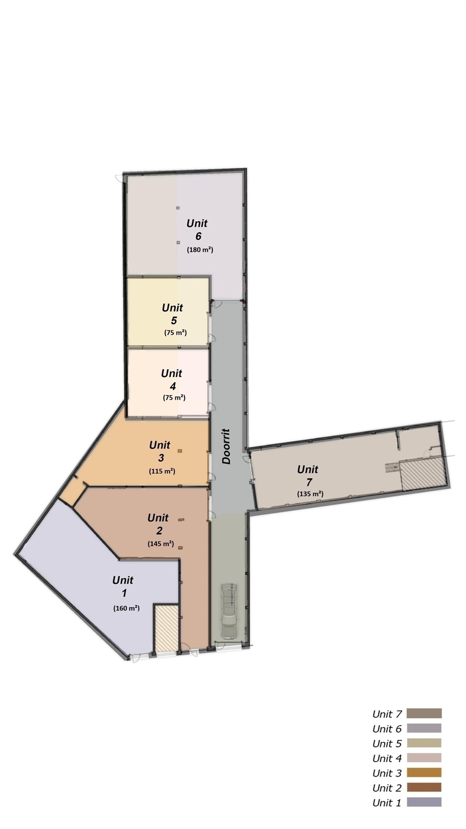 TE HUUR – VERNIEUWDE KMO-UNITS TE GREMBERGEN (DENDERMONDE) - foto 4