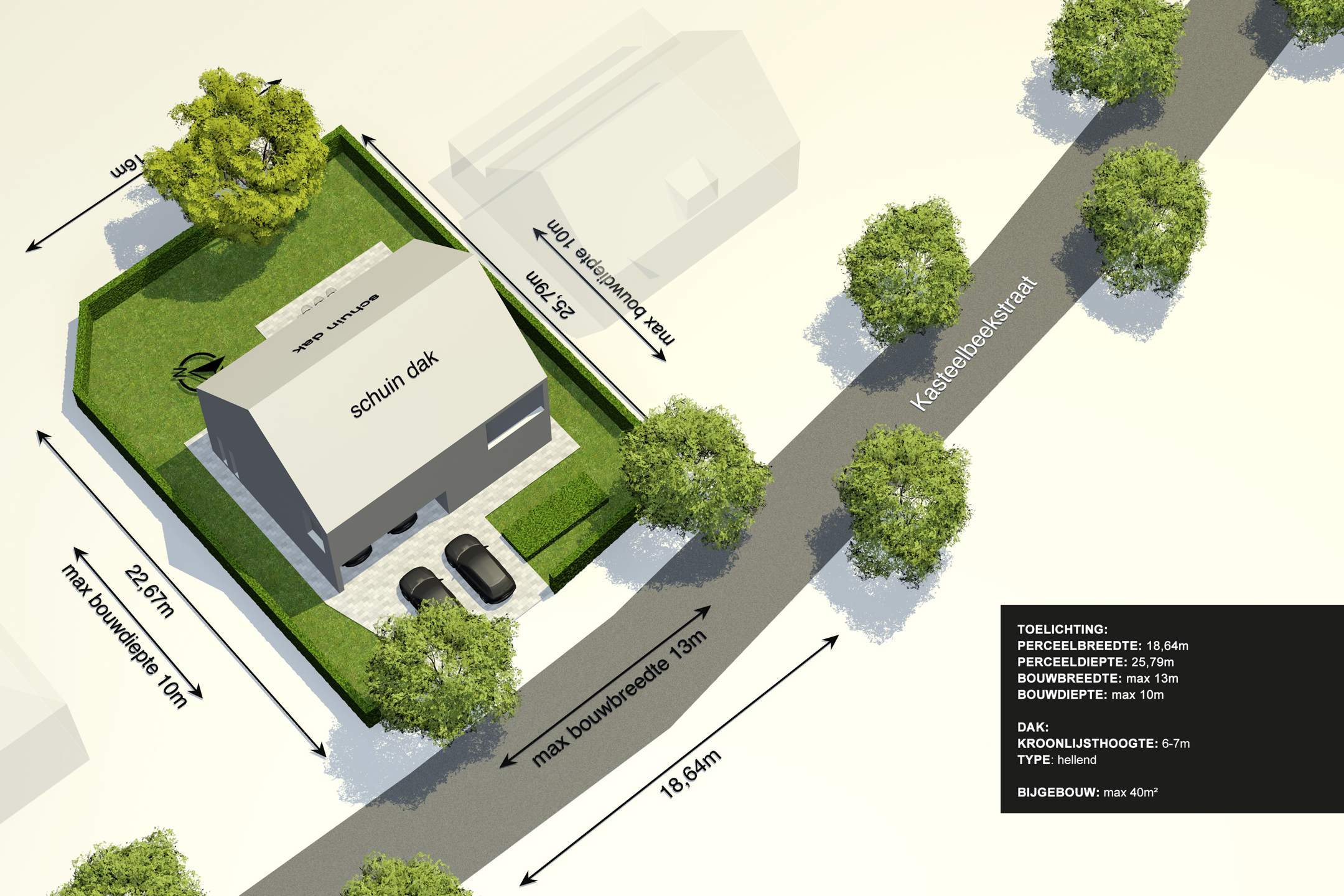 Bouwgrond voor open bebouwing ca. 492m² op top locatie te Hoogstraten - foto 1
