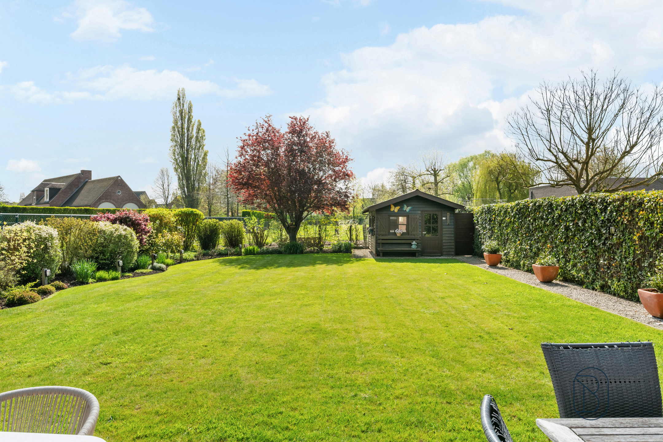 Woning met 3 slpk en prachtig zuidgerichte tuin in Desselgem - foto 4
