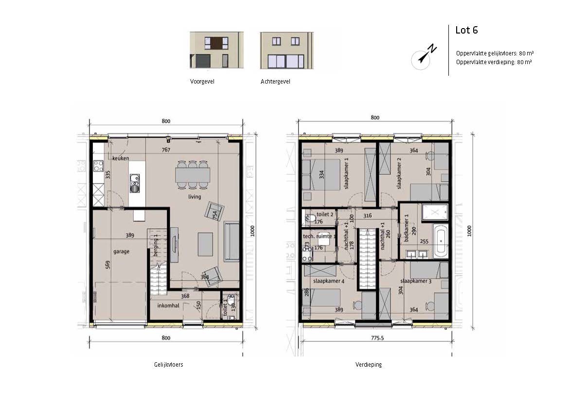 Energieneutrale gesloten bebouwing met garage - foto 2