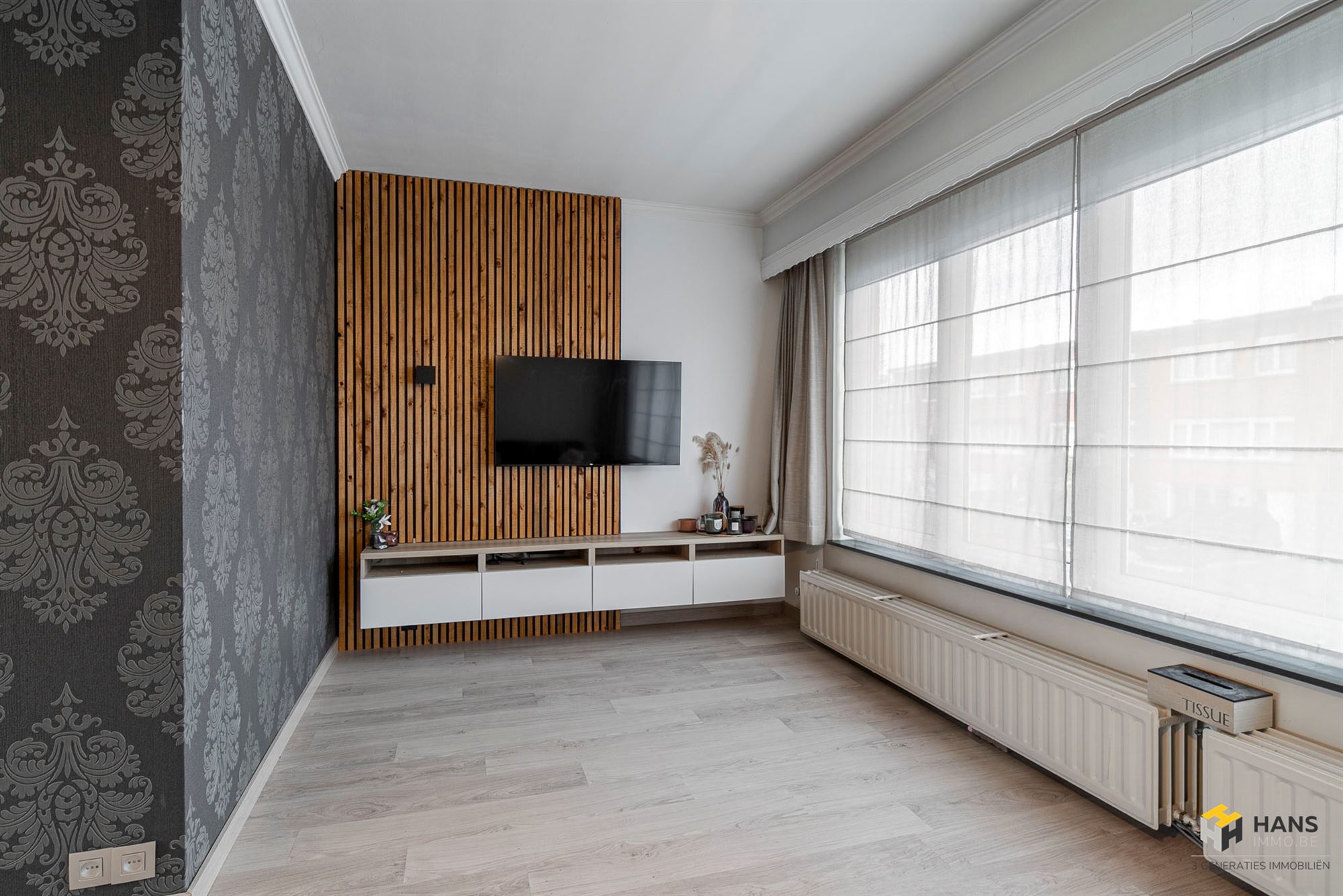 Instapklare bel-etage (130 m²) met 3 slaapkamers en zuid-west-georiënteerde tuin (90 m²) en terras (20 m²) in Kapellen. - foto 4