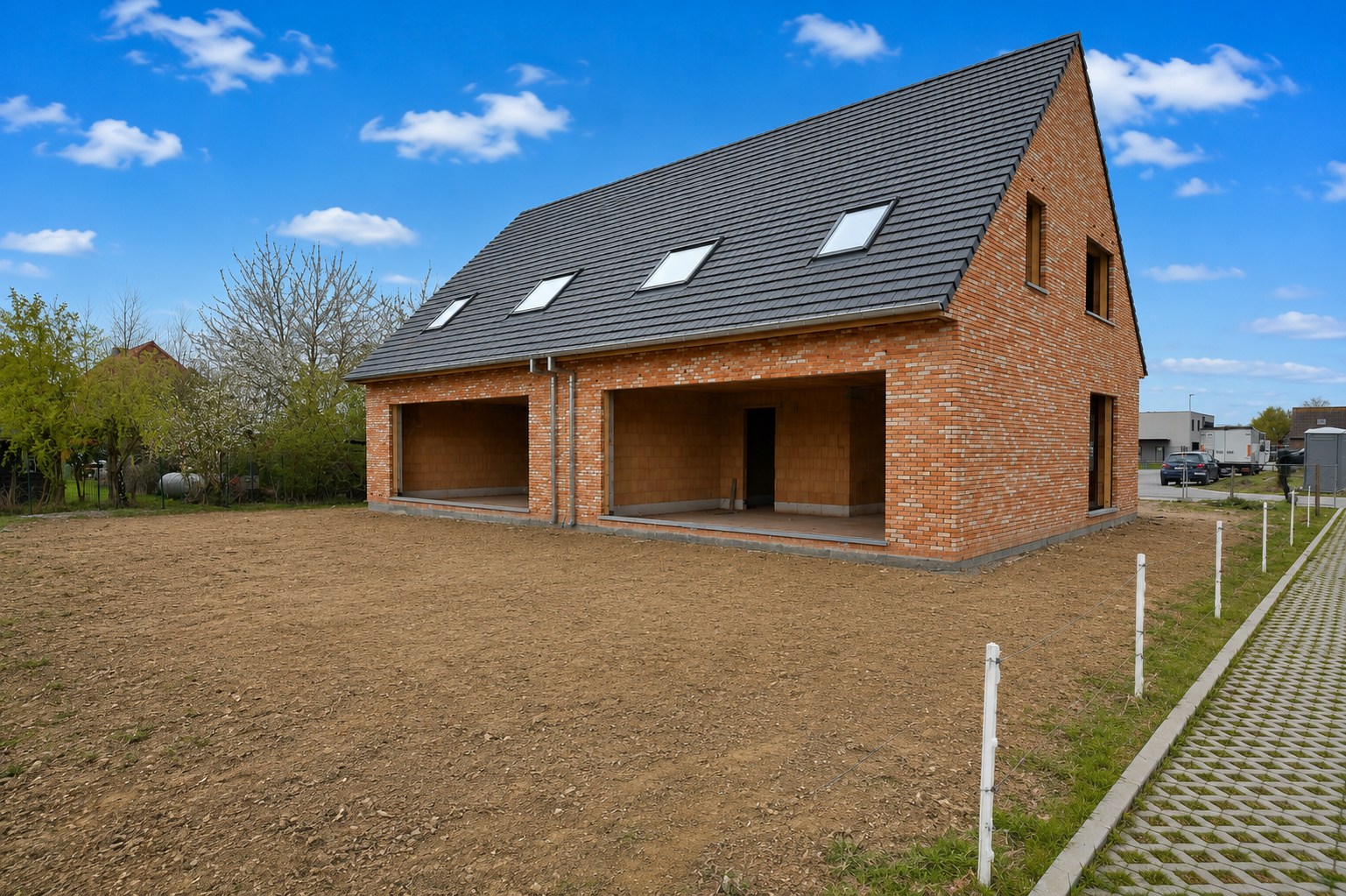 Rustieke 3-slaapkamer nieuwbouwwoning met Zuidelijke oriëntatie nabij centrum Houthulst - foto 3
