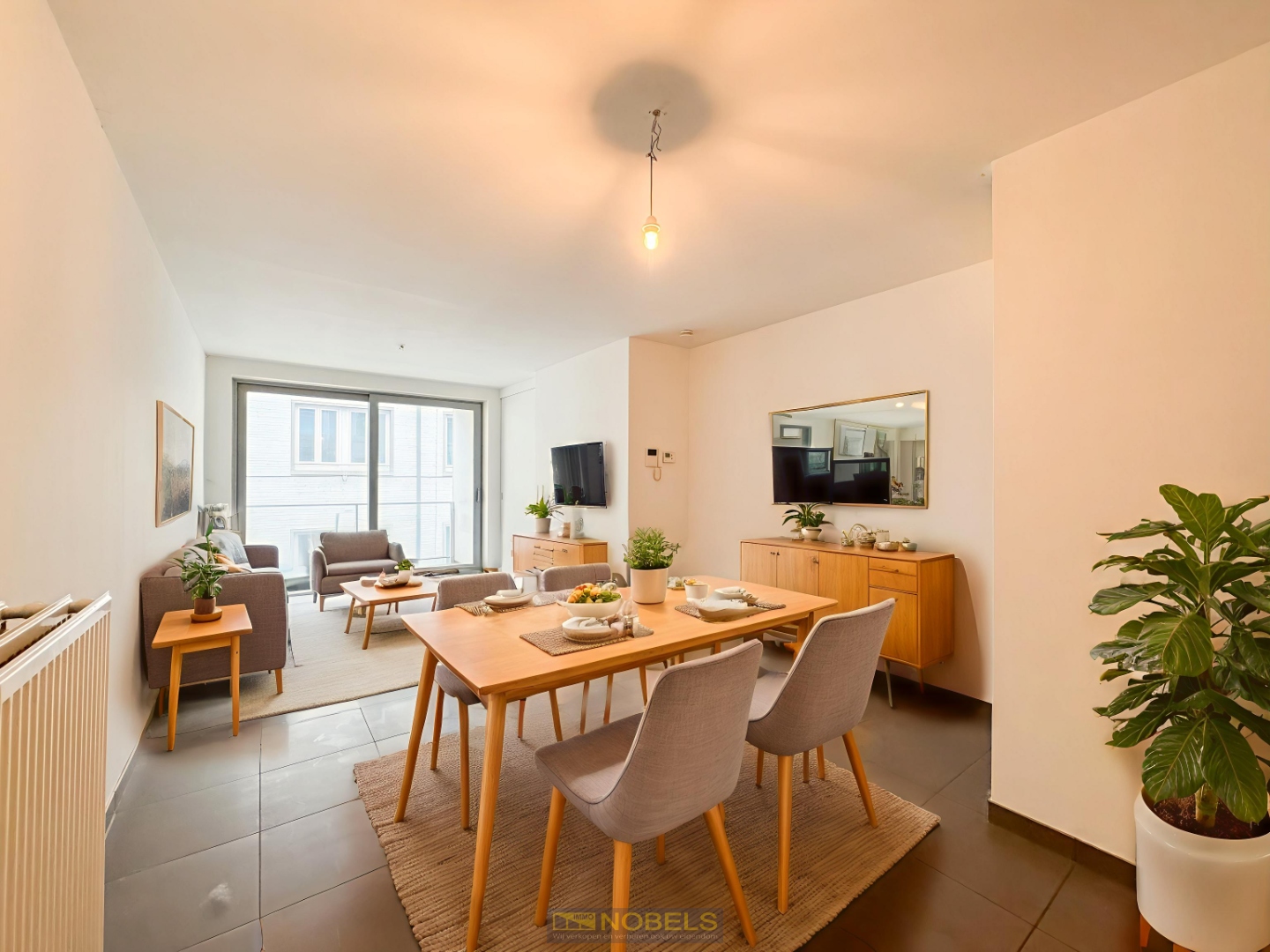 Te koop, instapklaar 1-slaapkamerappartement met terras in centrum Oudenaarde - foto 1