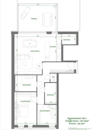 Apartment for sale in Mechelen