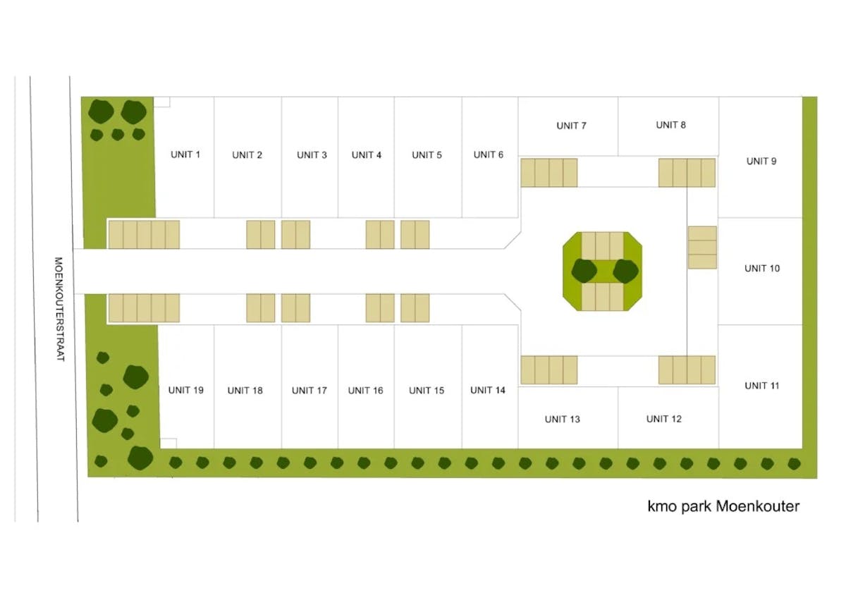 Nieuwbouw KMO-unit van 285 m² te koop in project Moenkouter - foto 5