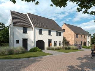 Stap binnen in de serene pracht van een landelijke halfopen nieuwbouwwoning, harmonieus gelegen op een zuidwest-georiënteerd perceel in een serene verkaveling. Deze betoverende woning, compleet met een inpandige garage, biedt niet alleen een rustige omgeving maar ook een perfecte balans tussen modern comfort en landelijke charme. Met 3 slaapkamers biedt deze woning voldoende ruimte voor een gezinsleven, terwijl de optionele vaste trap naar de zolder de mogelijkheid biedt voor een optionele 4e slaapkamer. Deze energiezuinige BEN-woning is uitgerust met geavanceerde technologieën, waaronder een warmtepomp, vloerverwarming op het gelijkvloers en de verdieping, ventilatie type D met warmterecuperatie, een regenwaterput van 10.000L, zonnepanelen en meer. De zuidwestelijke oriëntatie van het perceel zorgt voor een overvloed aan natuurlijk licht en biedt een prachtige omgeving voor ontspanning en entertainment. Voor meer informatie en om deze droomwoning te ontdekken, neem contact op met Ewout via 0497 588 888 of stuur een e-mail naar contact@huysmanbouw.be. Laat ons samen de deur openen naar jouw nieuwe thuis.