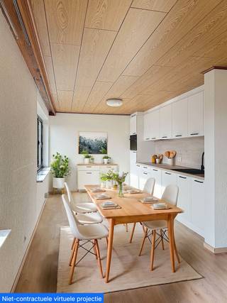 ID6624746: Vernieuwd appartement op de 3de verdieping met lift,1 slaapkamer en uitpandige garage (incl.fietsenberging).Gelegen in hartje Leopoldsburg met mooi zicht op het groene plein. Ook interessant opbrengsteigendom voor jong en oud. Onmiddellijk verhuurbaar.