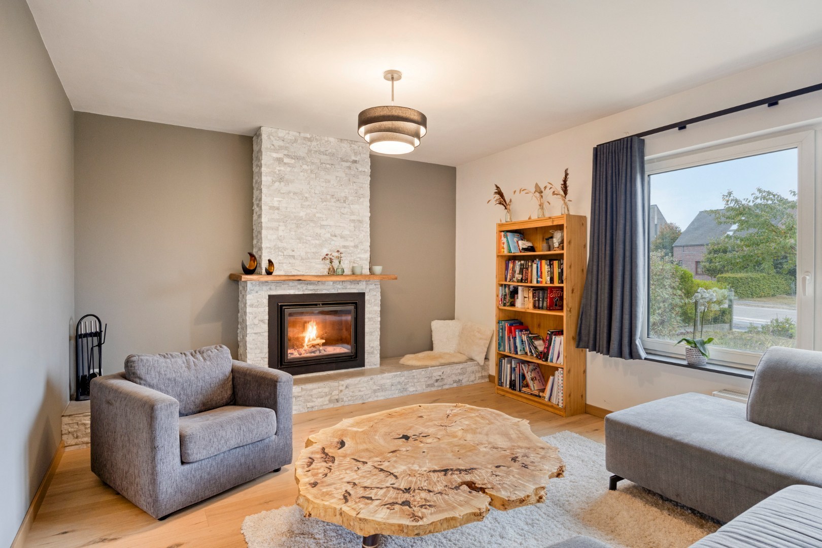 Open bebouwing met 4 slaapkamers, bureau, garage en prachtige tuin in Boutersem – EPC 158 kWh/m² - bewoonbare opp. 282 m² - foto 5