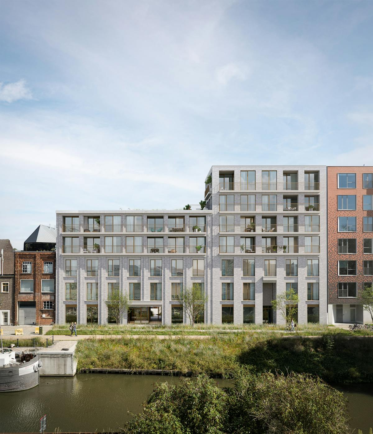 Stylish living with water views at the Oude Dokken - photo 2