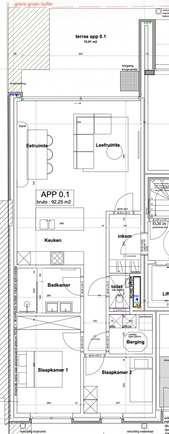 Apartment for rent in Edegem with 2 bedrooms - photo 4