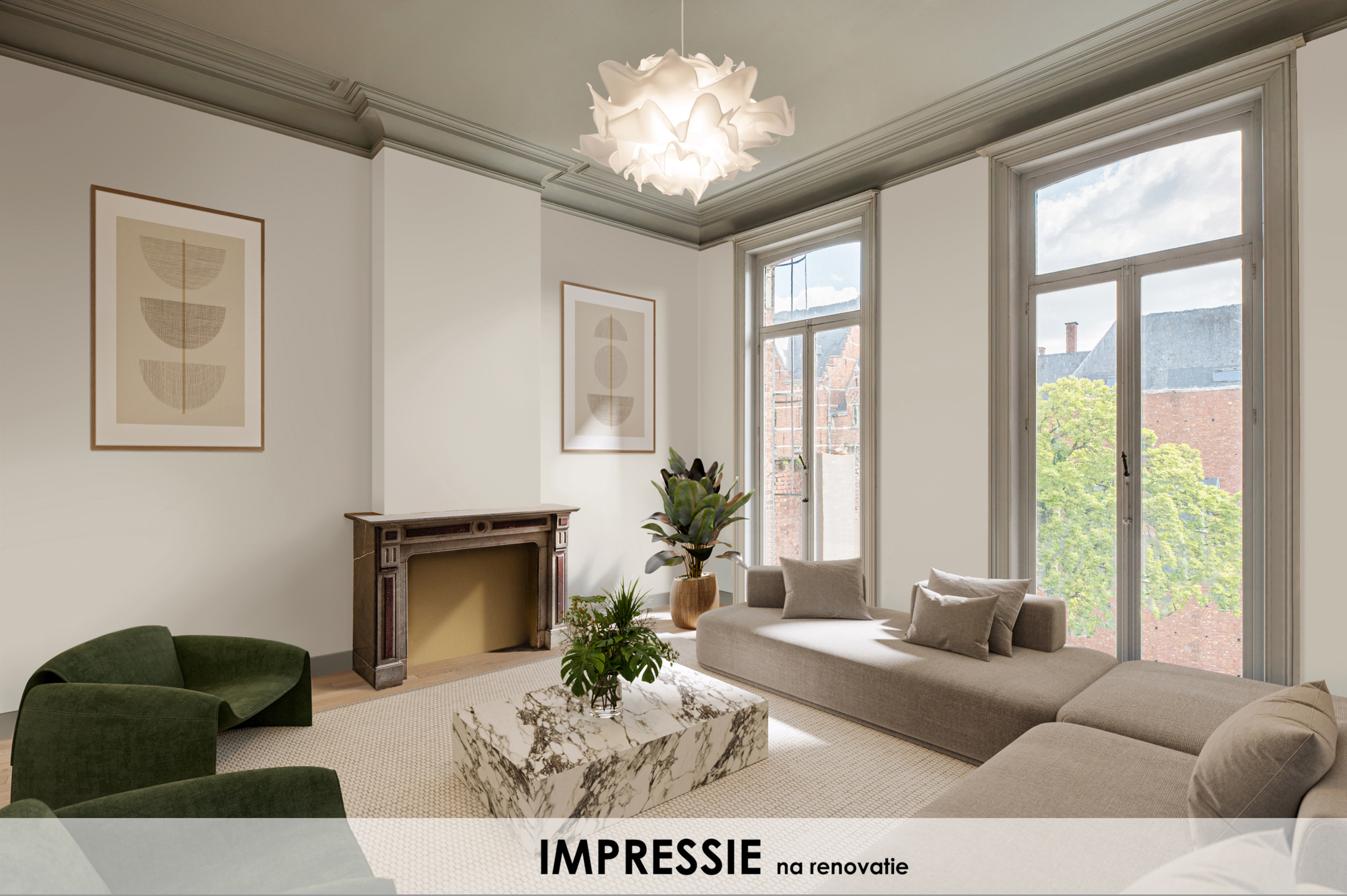 Appartement van 209m² + terras in uniek en historisch kader - foto 3