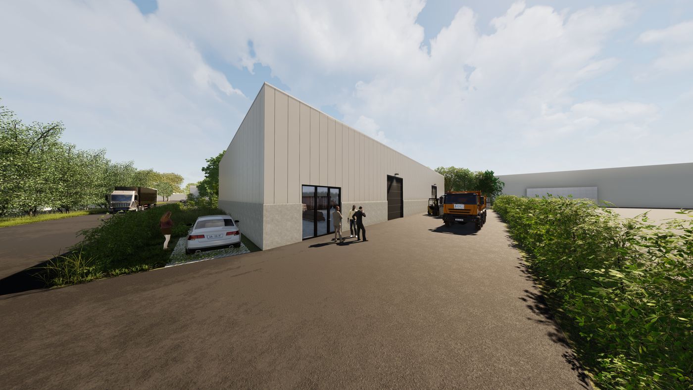 Nieuw te bouwen bedrijfsgebouw van 948 m² nabij de E403 - foto 1