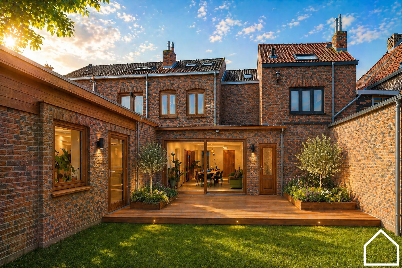 Leuke stadswoning met zonnige zuidgerichte tuin in hartje Ieper. Opp: 258m². - foto 2