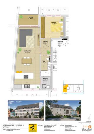 Apartment for sale in Bruges