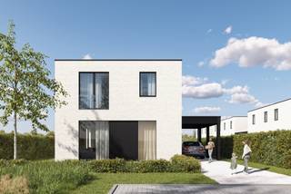 <span><strong>Ligging:<br /></strong></span><br />Beleef de ultieme combinatie van comfort en natuurlijke schoonheid met onze bijna energie neutrale woningen in het pittoreske Sint-Lievens-Houtem. <br />Gelegen in een landelijke, groene omgeving, bieden deze woningen rust en ruimte, terwijl alle essentiële voorzieningen binnen handbereik zijn. <br /><br />Sint-Lievens-Houtem beschikt over uitstekende scholen, sportclubs en diverse recreatiemogelijkheden. Met een breed scala aan wandel- en fietsroutes in de buurt, kunt u dagelijks genieten van de prachtige natuur. Ondanks de rustige ligging, bevindt u zich op slechts een korte rit van Gent, wat pendelen voor werk of toegang tot stedelijke voorzieningen bijzonder gemakkelijk maakt.<br /><br /><span><strong>Beschrijving:<br /></strong></span><br />Deze uiterst energiezuinige nieuwbouwwoningen zijn ideaal voor jonge gezinnen die op zoek zijn naar een duurzame en comfortabele leefomgeving. De ruime woningen, elk met drie slaapkamers, combineren stijlvolle architectuur met praktische functionaliteit. <br /><br />De hoogwaardige afwerking zorgt voor een duurzaam en elegant interieur. Daarnaast hebben kopers de mogelijkheid om hun woning te personaliseren met diverse keuzes voor de keuken, badkamer en vloeren, waardoor u uw droomhuis kunt realiseren, volledig afgestemd op uw wensen.<br /><br />Voor meer info en/of bezoek, bel Gwen: 0472/62.03.60.