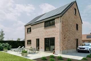 Nieuw te bouwen villa in de Gierlebaan te Kasterlee op een perceel van 1678m2<br />Gunstig gelegen groot perceel bouwland in Tielen langs de Gierlebaan. Geschikt voor vrijstaande bebouwing met mooi open groen zicht aan de achterzijde. Zeer ruime kavel met een mooie perceelbreedte van 27 meter wat de mogelijkheid geeft om een groot bouwvolume te creëren.<br />De voorgestelde villa heeft een oppervlakte van 189m2 + zolder. Alle keuzes i.v.m. de afwerking van de woning zijn naar wens bespreekbaar. Ook het ontwerp van de woning is slechts een voorstel en kan volledig met jou op maat uitgewerkt worden.<br />De woning biedt u alvast alle zekerheden en garanties inzake EPB waarden. We geven u graag uitgebreid uitleg over de vele mogelijkheden in een persoonlijk gesprek.<br />Dit project realiseren wij in samenwerking met Brego Trust.<br /><br />SLEUTEL OP DE DEUR<br />- Ruwbouw winddicht<br />- Sanitaire leidingen (inclusief hergebruik van regenwater)<br />- Elektriciteit<br />- Vloerverwarming <br />- Pleisterwerken<br />- Isolatiewerken en chape<br />- EPB berekening<br />- Ventilatiesysteem D+<br />- Kostprijs architect en veiligheidscoördinatie inclusief<br />- Warmtepomp<br />- Zonnepanelen<br />- Voegwerken<br />- Afgewerkte keuken<br />- Sanitaire toestelen<br />- Tegelvloeren op het gelijkvloers en in de badkamer<br />- Verf binnendeuren <br />- Trappen in beton + afwerking <br /><br />PRIJS SLEUTEL OP DE DEUR<br />€ 568 397 excl. alle kosten op grond en constructie<br />€ 673 481 incl. alle kosten op grond en constructie