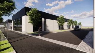 WERKEN STARTEN IN APRIL 2026 - Dit nieuw te ontwikkelen KMO-project omvat 16 moderne KMO-units met oppervlaktes van 235 tot 426 m², die...