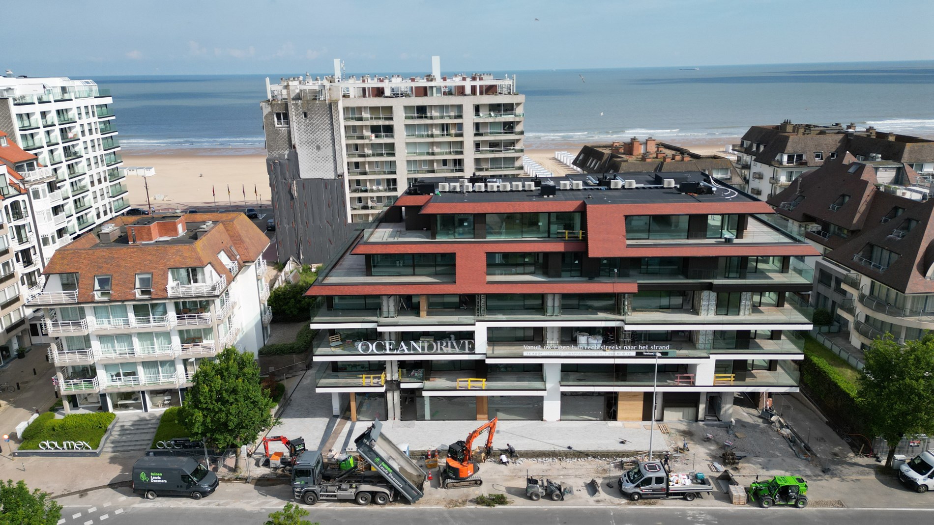 Handelspand op de Kustlaan in het Zoute, gevelbreedte 13m², design EL Architects - foto 3